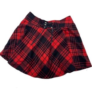 Plaid Skort Sz M